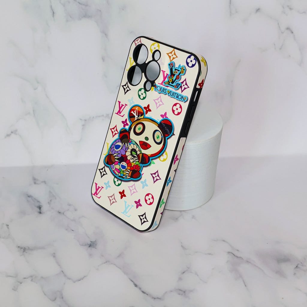 Lv Rainbow Iphone Case Panda Monogram