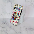 Lv Rainbow Iphone Case Panda Monogram