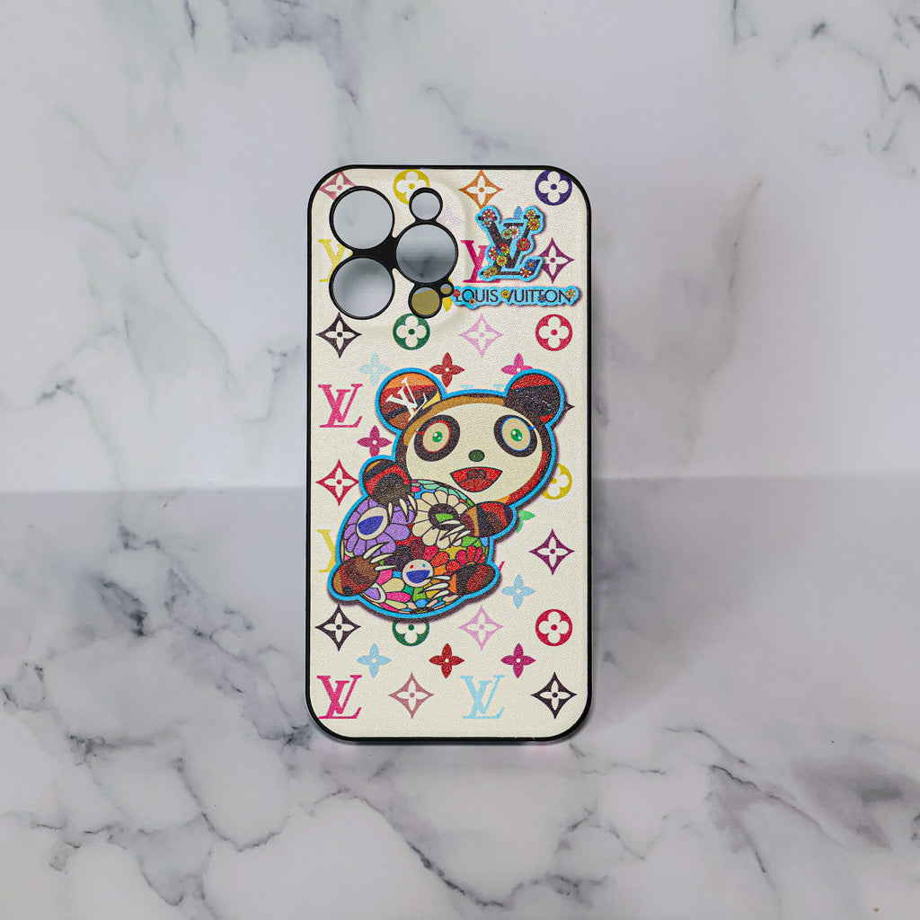 Lv Rainbow Iphone Case Panda Monogram