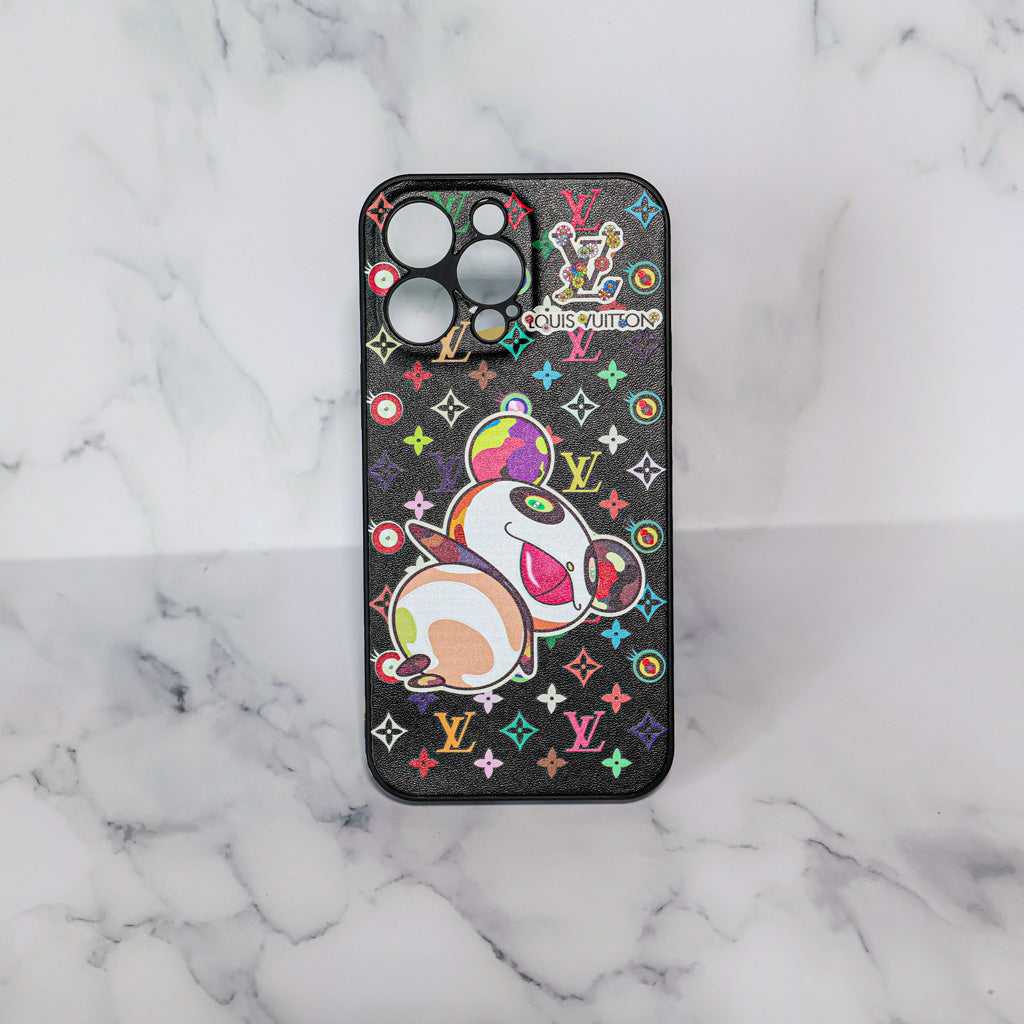 Lv Rainbow Iphone Case Panda Monogram