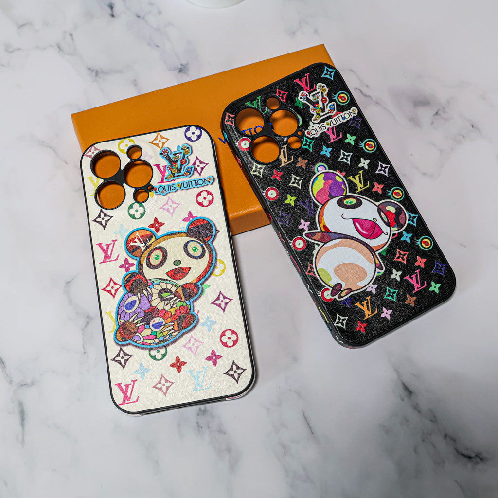 Lv Rainbow Iphone Case Panda Monogram