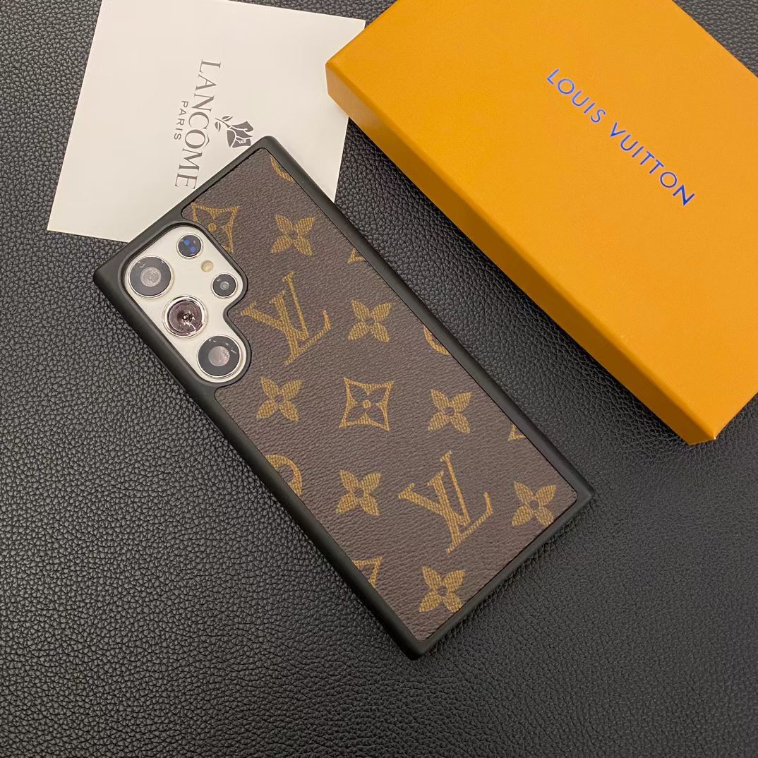 Louis Vuitton Phone Case For Samsung S22 23 24 25 26 Ultra Plus Series