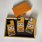Louis Vuitton Phone Case Minions Card Holder For 11 12 13 14 Pro Max Plus