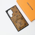 Louis Vuitton Galaxy Case Card Holder For Samsung S22 23 24 25 26 Plus Ultra Series