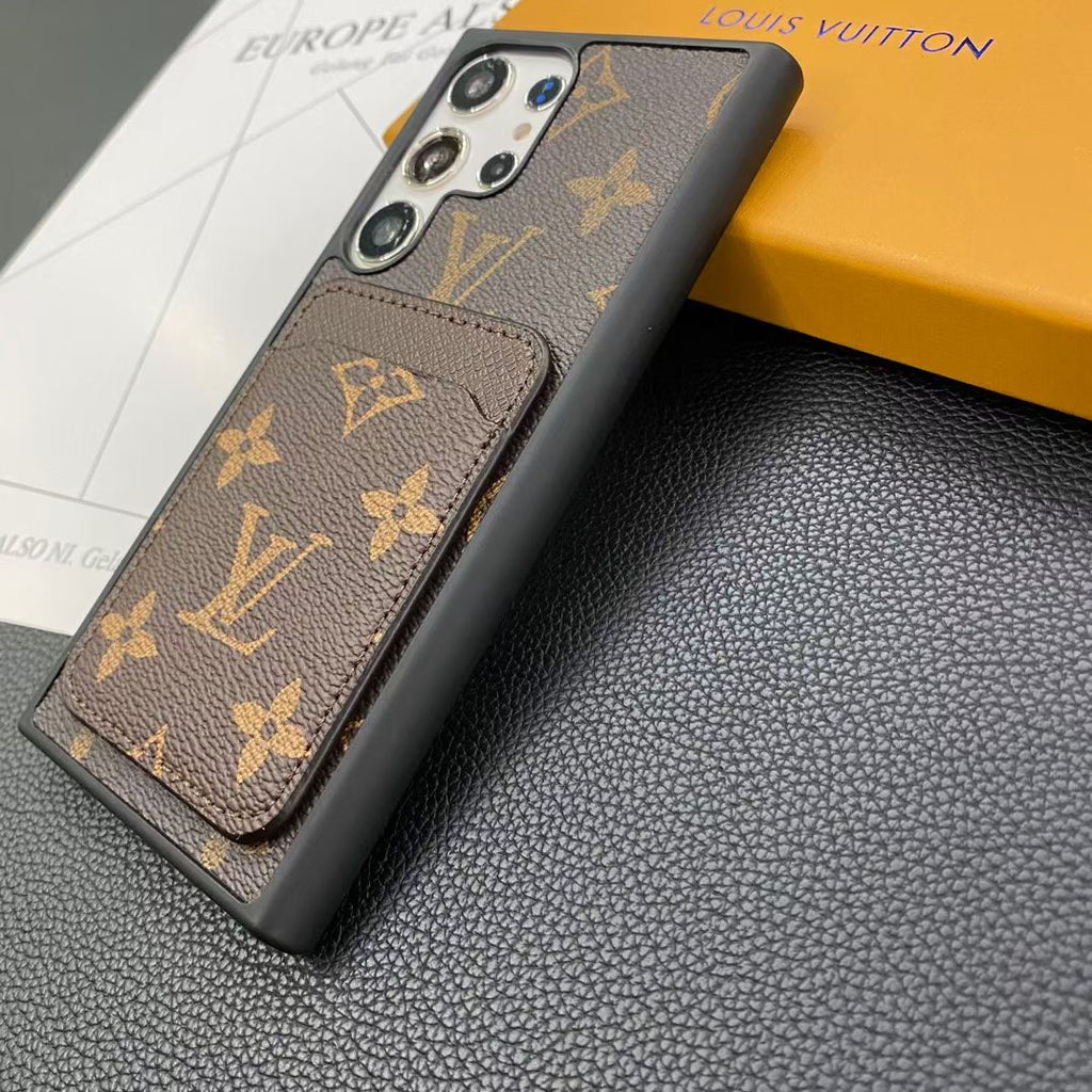 Louis Vuitton Phone Case Samsung Galaxy S22-26 Plus Ultra / Card Slot