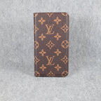 Louis Vuitton Phone Case Wallet For Iphone 12 13 14 15 16 Pro Max Plus Brown Monogram