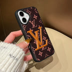 Stylish Louis Vuitton Phone Cover Logo Initial For Iphone 13-16 Pro Max