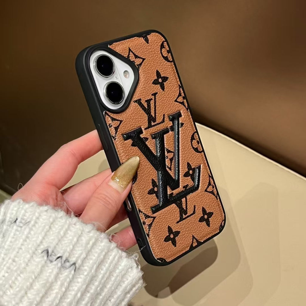 Stylish Louis Vuitton Phone Cover Logo Initial For Iphone 13-16 Pro Max