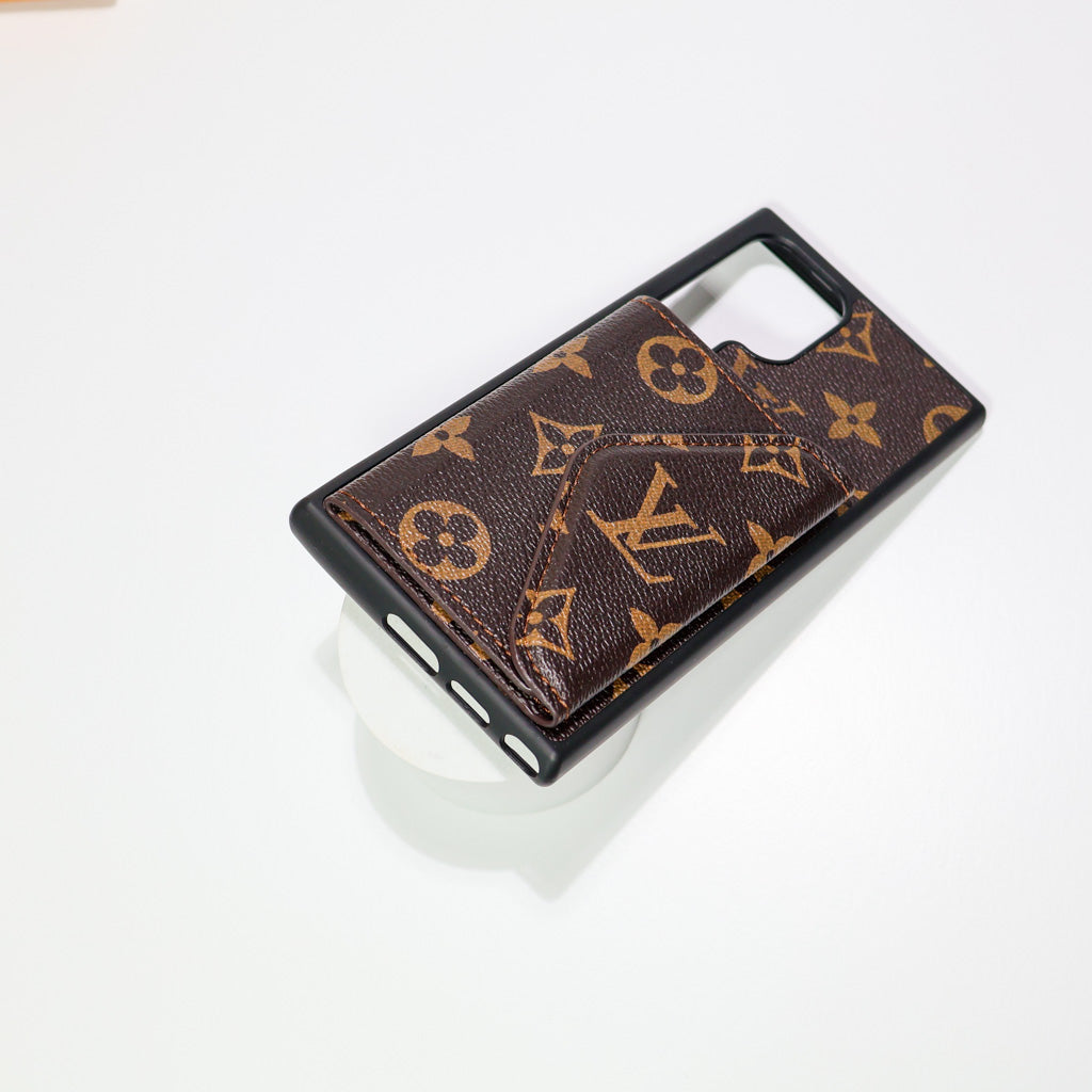 Lv Case Samsung Galaxy Card Holder For S22 23 24 25 26 Plus Ultra Series