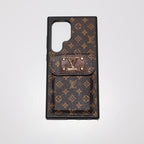 Samsung Galaxy Louise Vuitton Phone Case Card Slot For S22 23 24 25 26 Ultra Plus Series