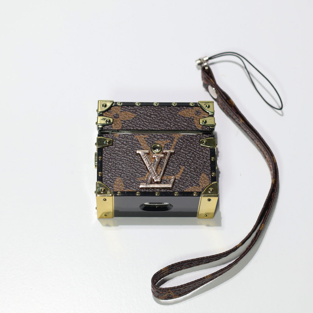 Lv Trunk Airpods Case For 2Nd / 3Rd / Pro / Pro 2 / Generation
