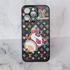 Lv Rainbow Iphone Case Panda Monogram