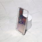 Lv Transparent Phone Case Labubu Monogram Pattern