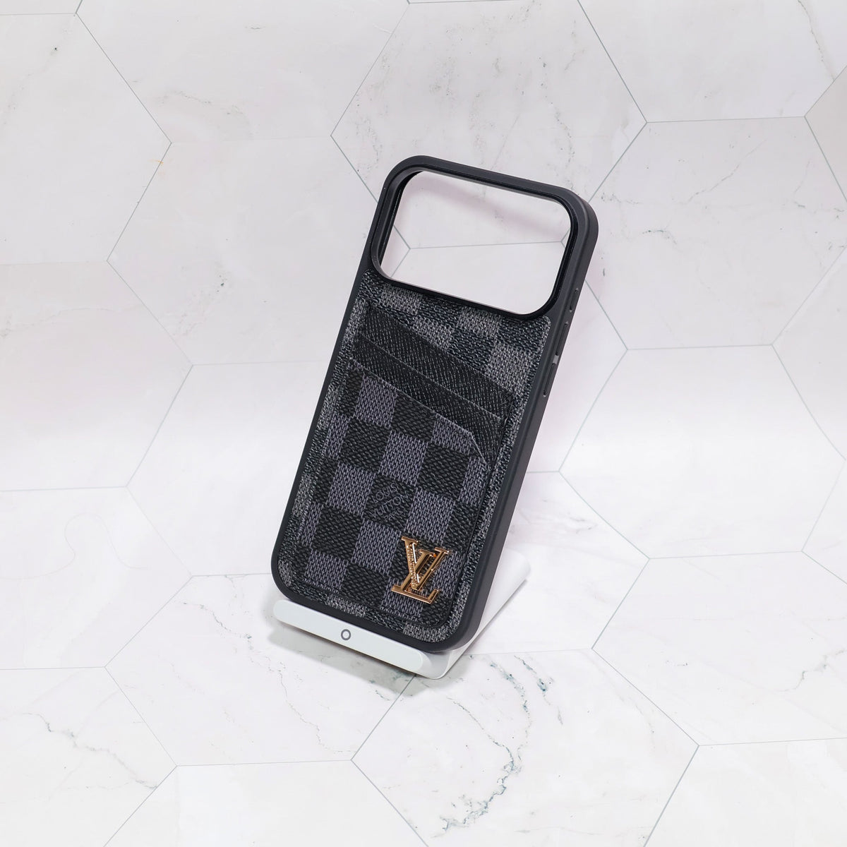 Lv Iphone Card Holder Case For 12-17 / Pro / Pro Max / Plus / Air