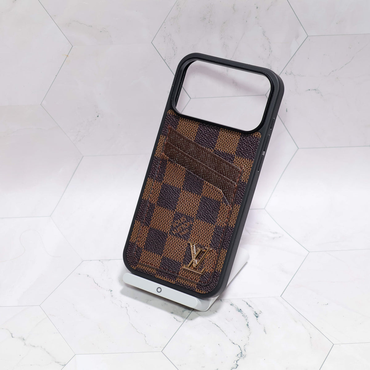 Lv Iphone Card Holder Case For 12-17 / Pro / Pro Max / Plus / Air