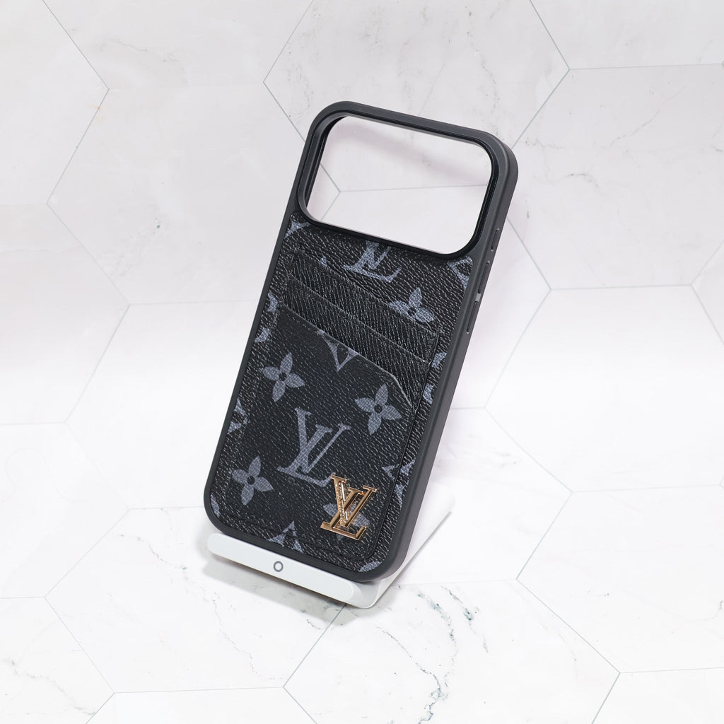Lv Iphone Card Holder Case For 12-17 / Pro / Pro Max / Plus / Air
