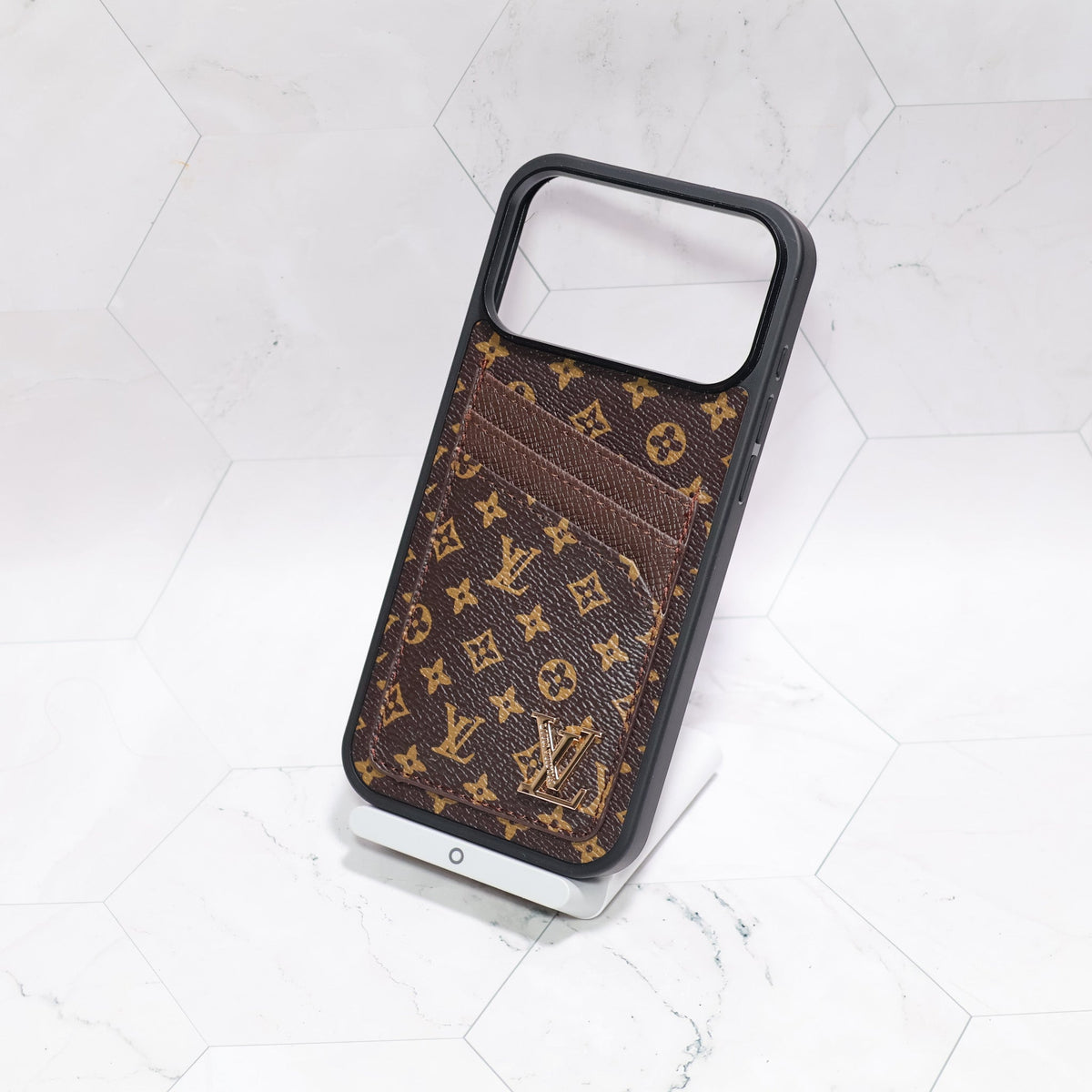 Lv Iphone Card Holder Case For 12-17 / Pro / Pro Max / Plus / Air