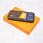 Lv Iphone Card Holder Case For 12-17 / Pro / Pro Max / Plus / Air
