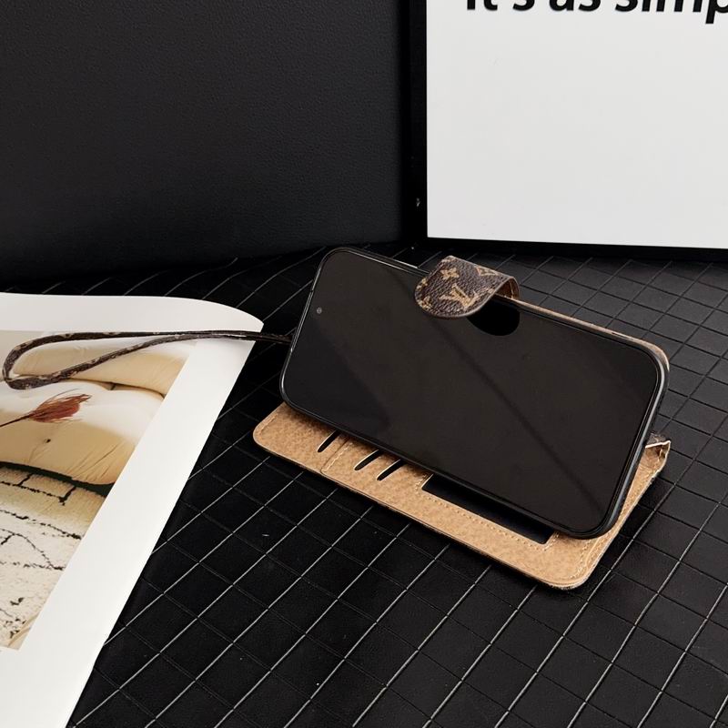 Lv Iphone Case Wallet For 12-17 / Pro/ Pro Max / Plus/ Air