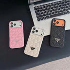 Luxury Prada Iphone Cover For 17 / Pro / Pro Max / Air / Series