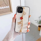 Lv Luxury Phone Case Ornament Decoration For Iphone 11 12 13 14 15 16 Pro Max Plus