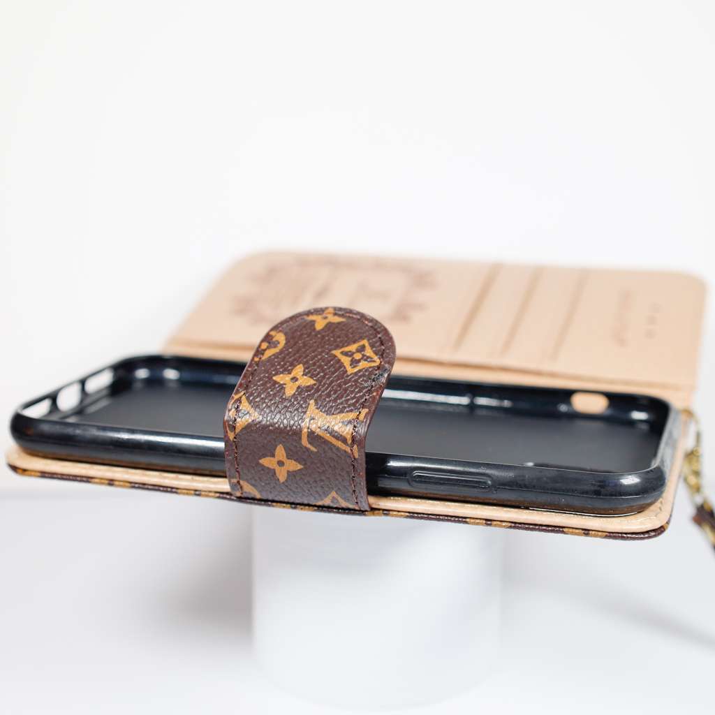 Lv Wallet Case Designer Style For Iphone X 11 12 13 14 15 16 Pro Max Plus