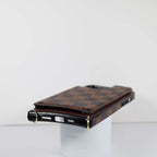 Crossbody Phone Case Designer Checkered Leather For Iphone 11 12 13 14 Pro Max