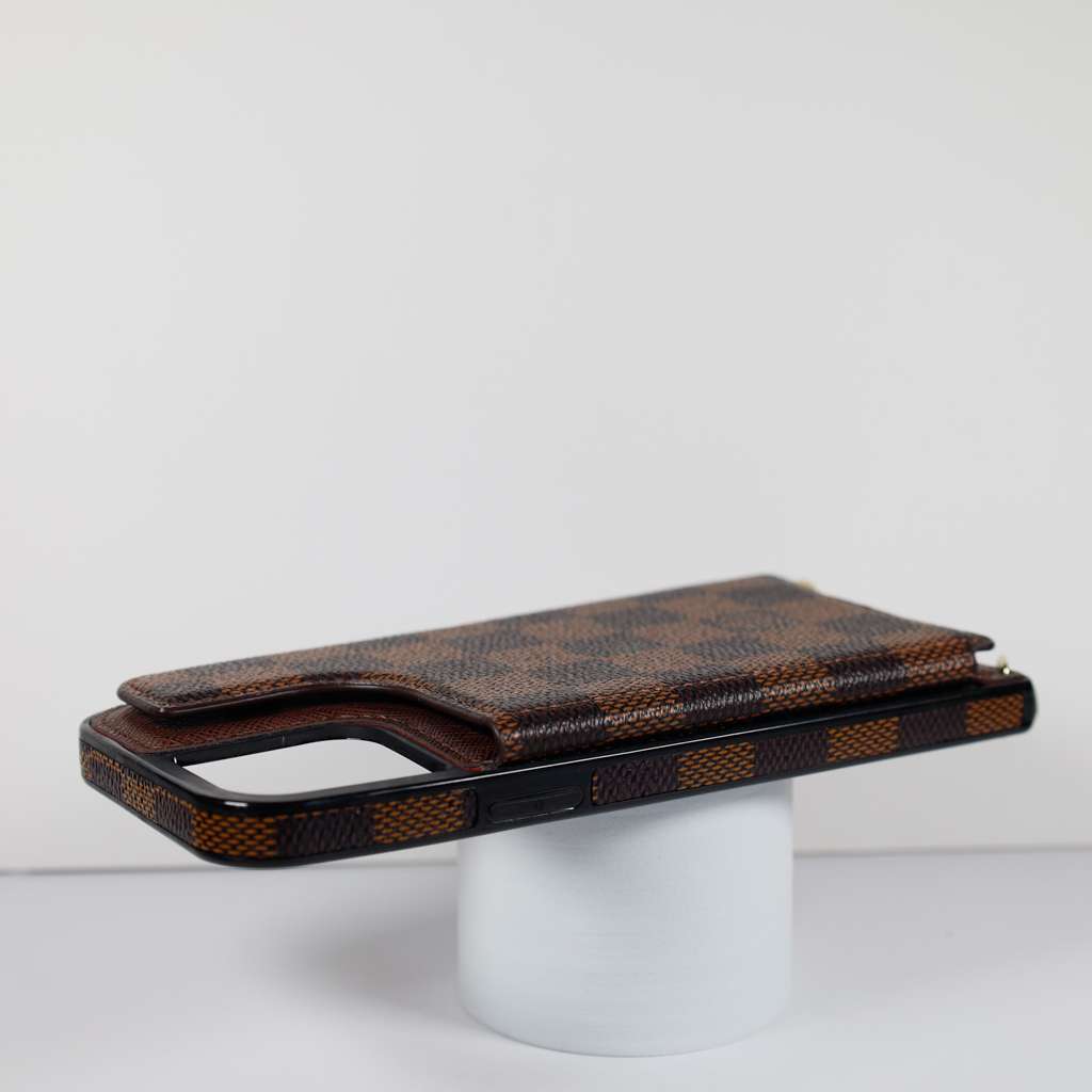 Crossbody Phone Case Designer Checkered Leather For Iphone 11 12 13 14 Pro Max