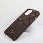 Lv Card Holder Iphone Case Brown For Iphone X 11 12 13 14 Pro Max Series