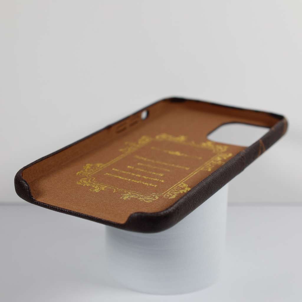 Lv Card Holder Iphone Case Brown For Iphone X 11 12 13 14 Pro Max Series