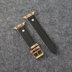 Fashion Gucci Design Apple Watch Band Wrist Strap / Brown