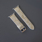 Luxury Band Apple Watch Light Beige Leather