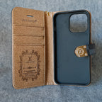 Lv Designer Case Iphone 11 12 13 14 15 16 Pro Max Plus / Black Checkered