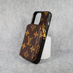 Designer Iphone Case Wallet Zipped Card Holder For 11 12 13 14 15 16 Pro Max Plus