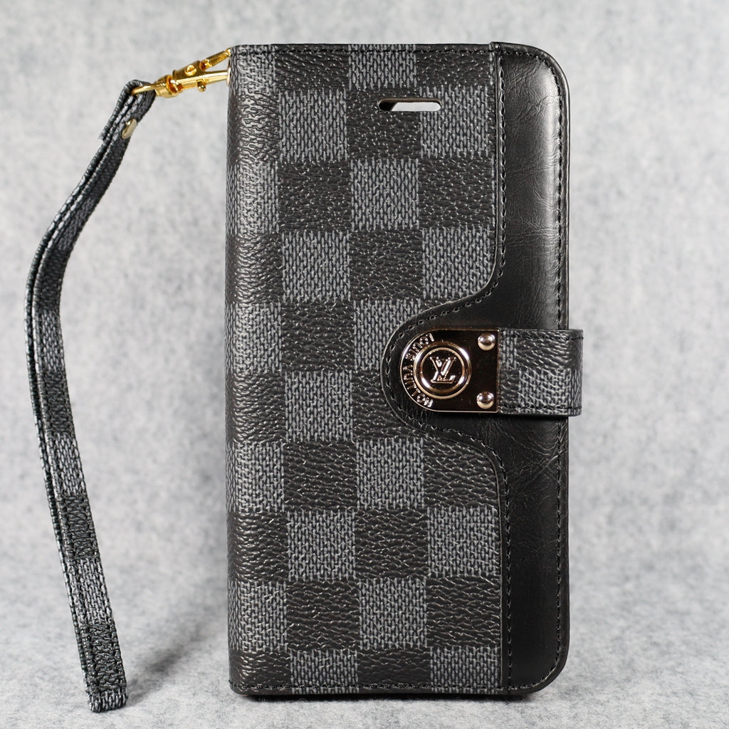 Samsung Galaxy Louis Vuitton Wallet Case For S22 23 24 25 Plus Ultra Series