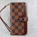 Lv Folio Wallet Phone Case Samsung Galaxy S22 23 24 25 Plus Ultra