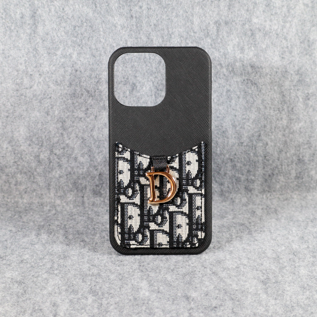 Christian Dior Phone Case Card Holder For Iphone 12 13 14 15 Pro Max