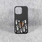 Christian Dior Phone Case Card Holder For Iphone 12 13 14 15 Pro Max