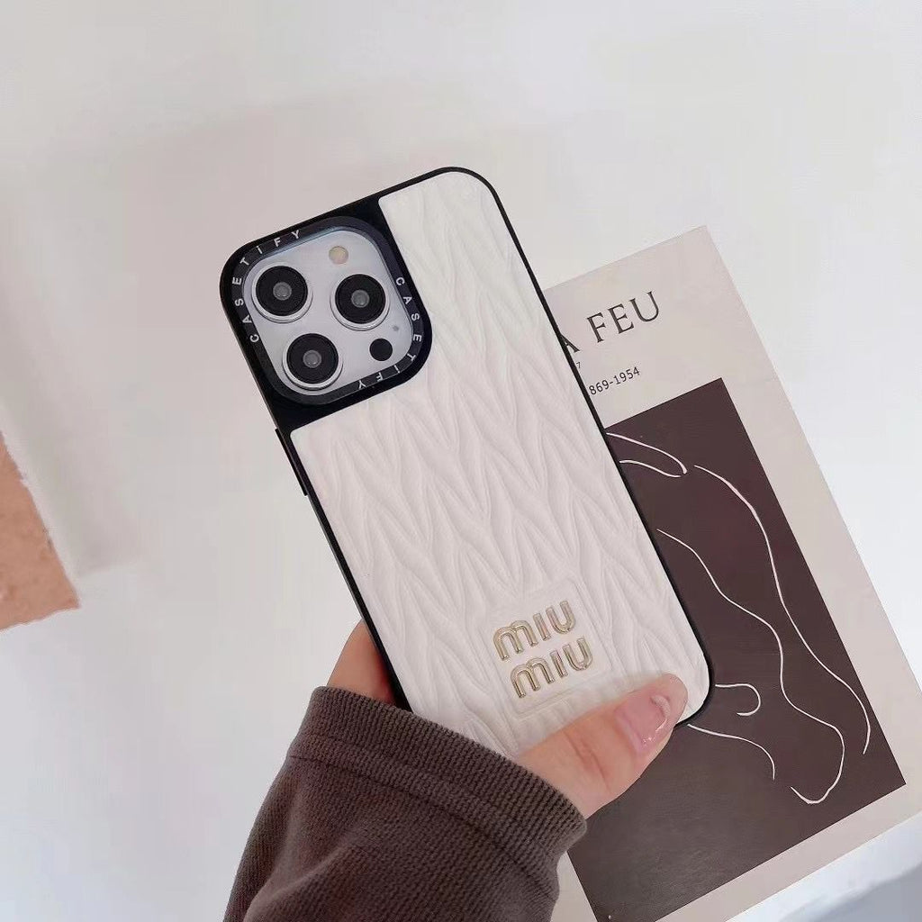 Miu Miu Case For Iphone 13 -17 Pro Max Plus