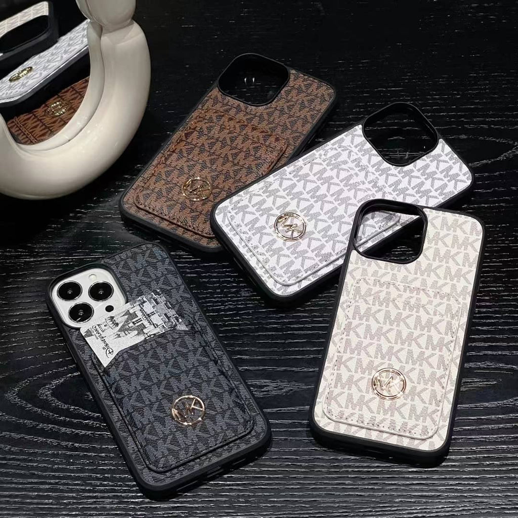 Mk Iphone Case Card Slot For Iphone 13 14 15 Pro Max Plus