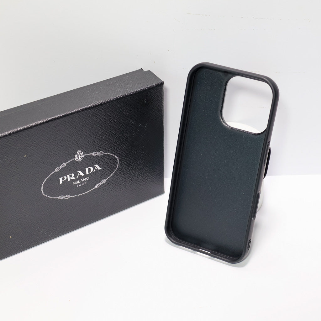 Prada Card Holder Phone Case For 12-16 Pro Max Plus