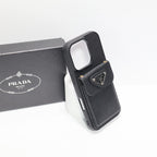 Prada Card Holder Phone Case For 12-16 Pro Max Plus