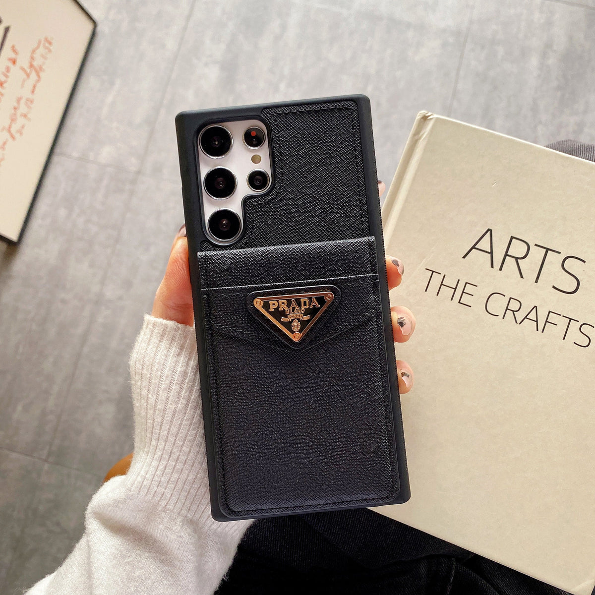 Pr Card Holder Phone Case Samsung Galaxy S23-26 / Ultra / Plus