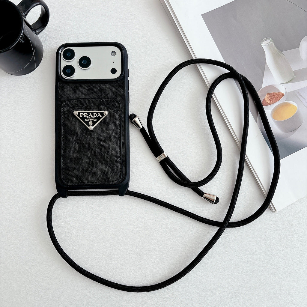 Prada Crossbody Phone Case Iphone 12-17 / Pro / Pro Max / Plus / Air