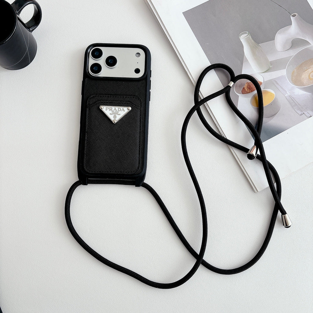 Prada Crossbody Phone Case Iphone 12-17 / Pro / Pro Max / Plus / Air