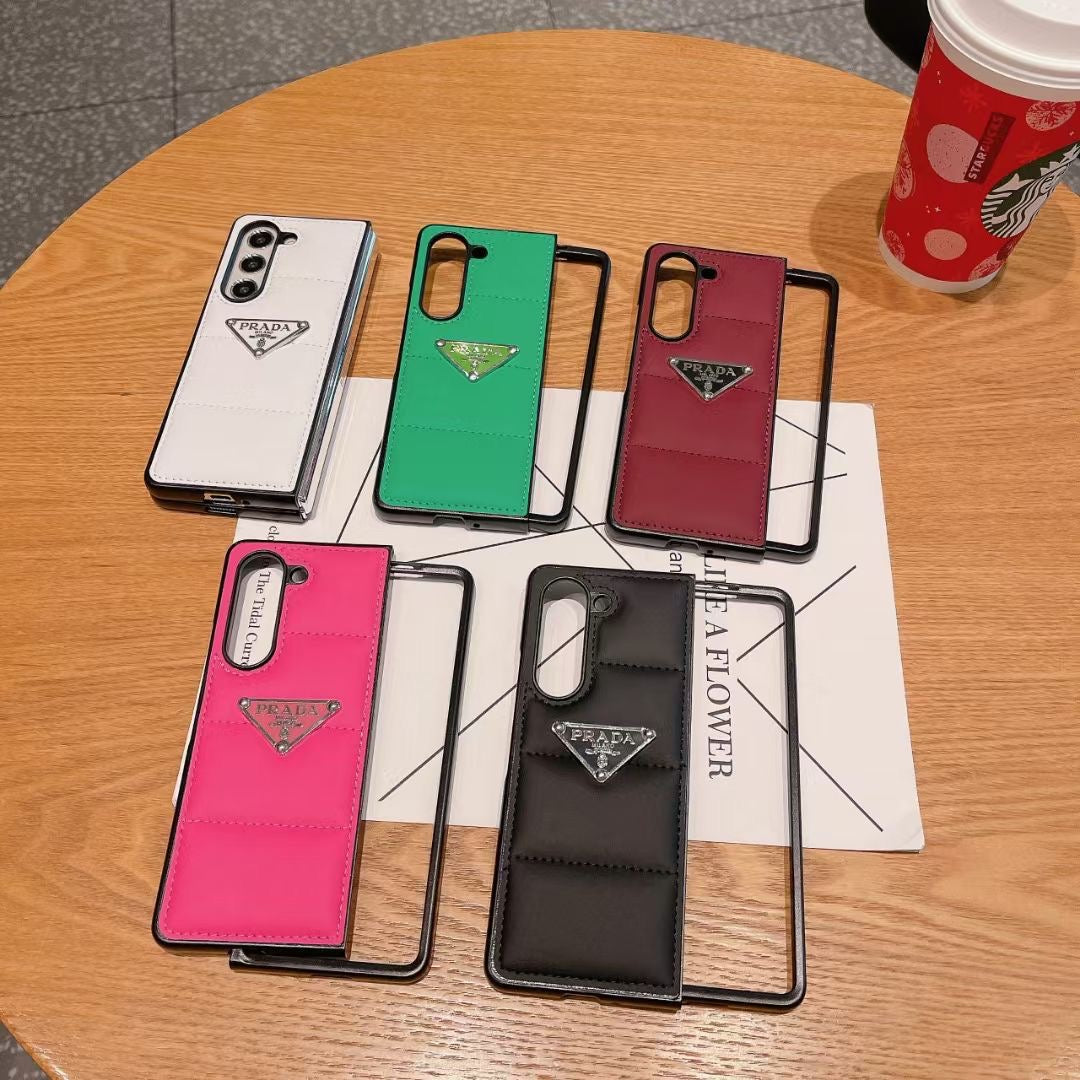 Prada Phone Case Samsung Galaxy Z Fold 3 4 5 6 Puffer