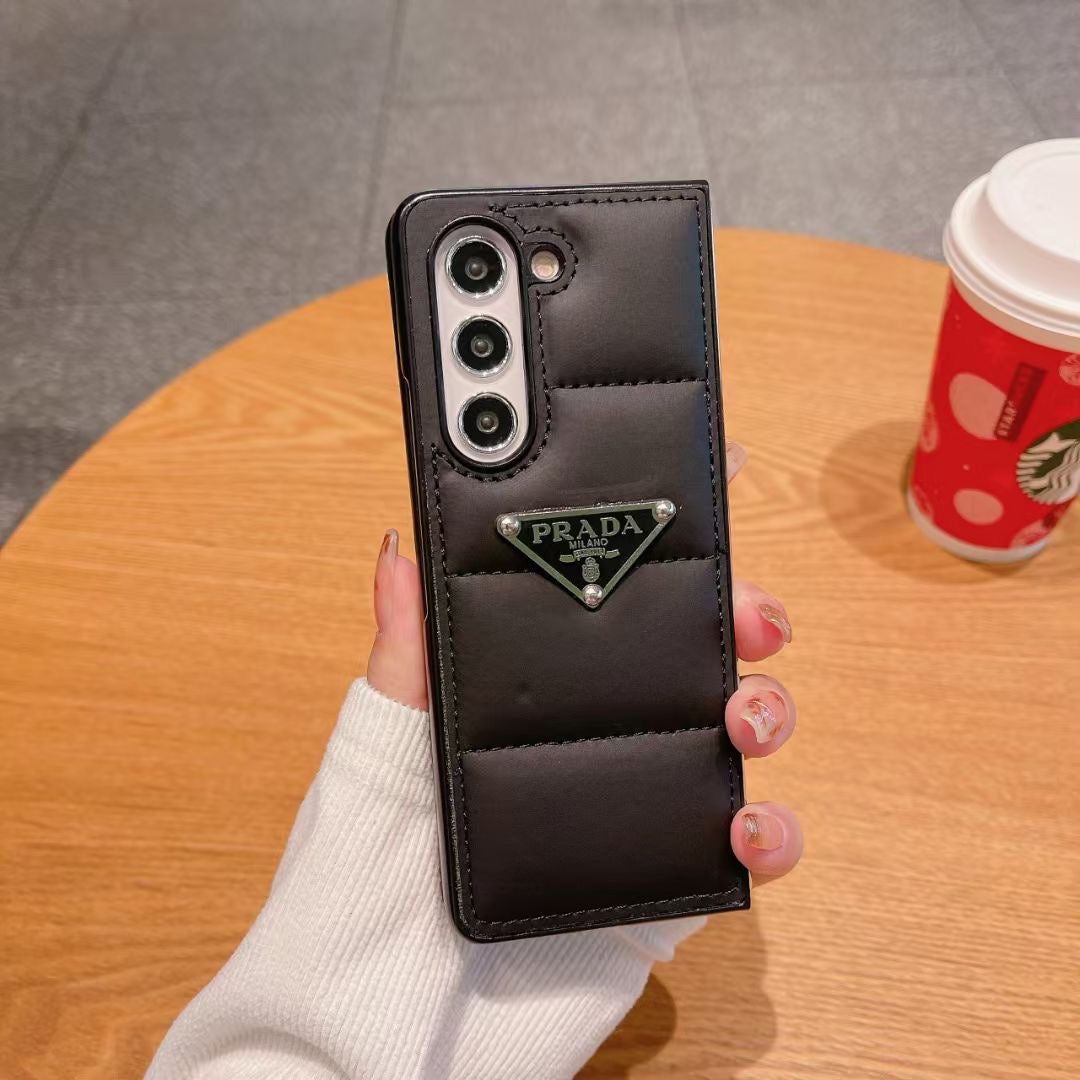 Prada Phone Case Samsung Galaxy Z Fold 3 4 5 6 Puffer