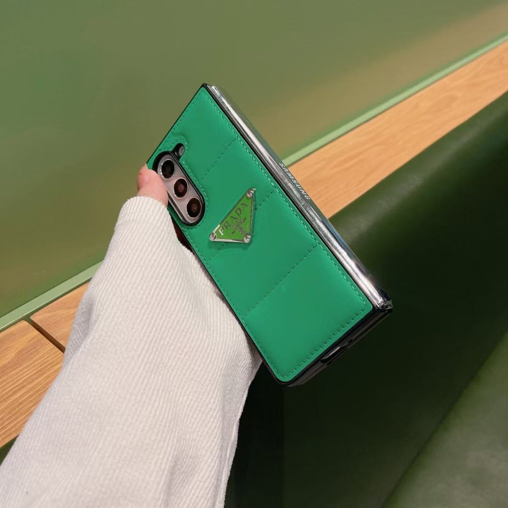 Prada Phone Case Samsung Galaxy Z Fold 3 4 5 6 Puffer