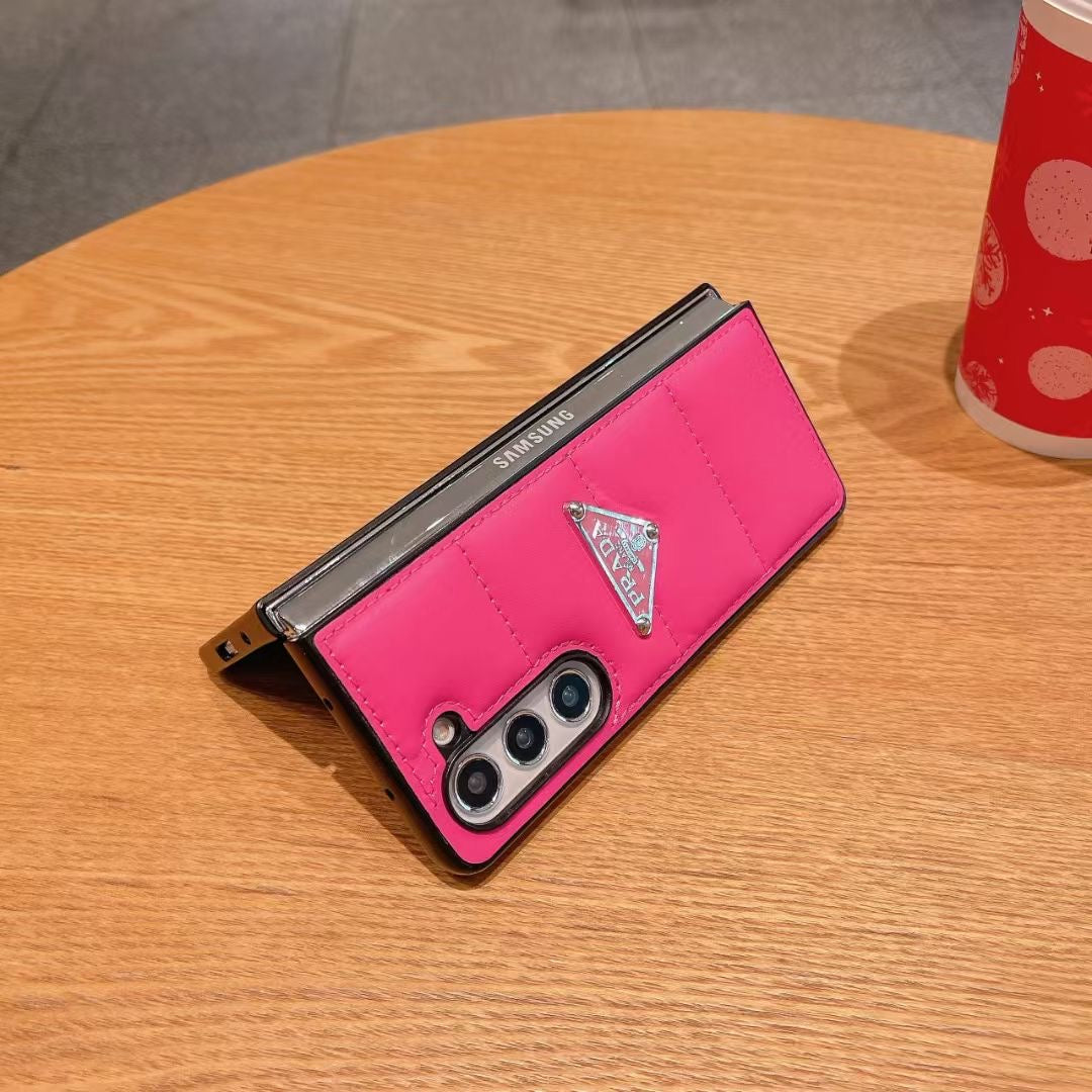 Prada Phone Case Samsung Galaxy Z Fold 3 4 5 6 Puffer