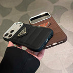 Puffer Case Iphone Prada For 12-17 Pro / Pro Max/ Air